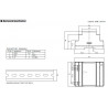 Fuente de alimentación de barra DIN de conmutación universal estabilizada DR-30-12 de 12V DC 2A DR-30-12