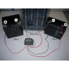 Double solar charge controller for 12V 16A photovoltaic panels
