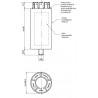 Filtro di rete antidisturbo EMI per elettrodomestici 250VAC MIFLEX FP-250/16-4N7