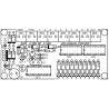 KIT MANDO A DISTANCIA 10 CONTACTOS en 2 HILOS 50m 12-15V AC DC