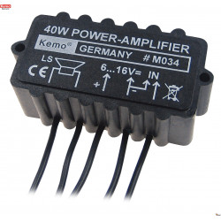 Amplificateur de puissance audio compact 40W 4-8 Ohm 6-16V DC
