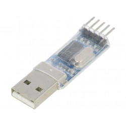Módulo conversor USB UART PL2303 USB RS232 TTL 3,3 ÷ 5VDC