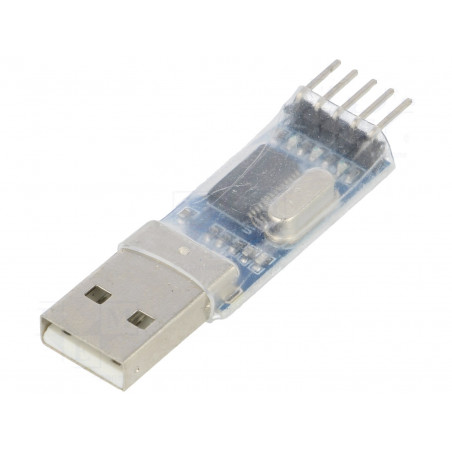 Modulo convertitore USB UART PL2303 USB RS232 TTL 3,3÷5VDC