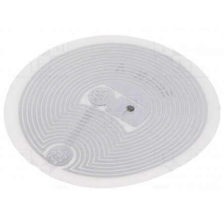 TAG NFC RFID ISO14443A chip NTAG213 adhesive paper diameter 25mm