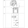 BARRIERA IR RIFLESSIONE 10 METRI AC DC 12- 250V relè NA NC 1A 250V + riflettore