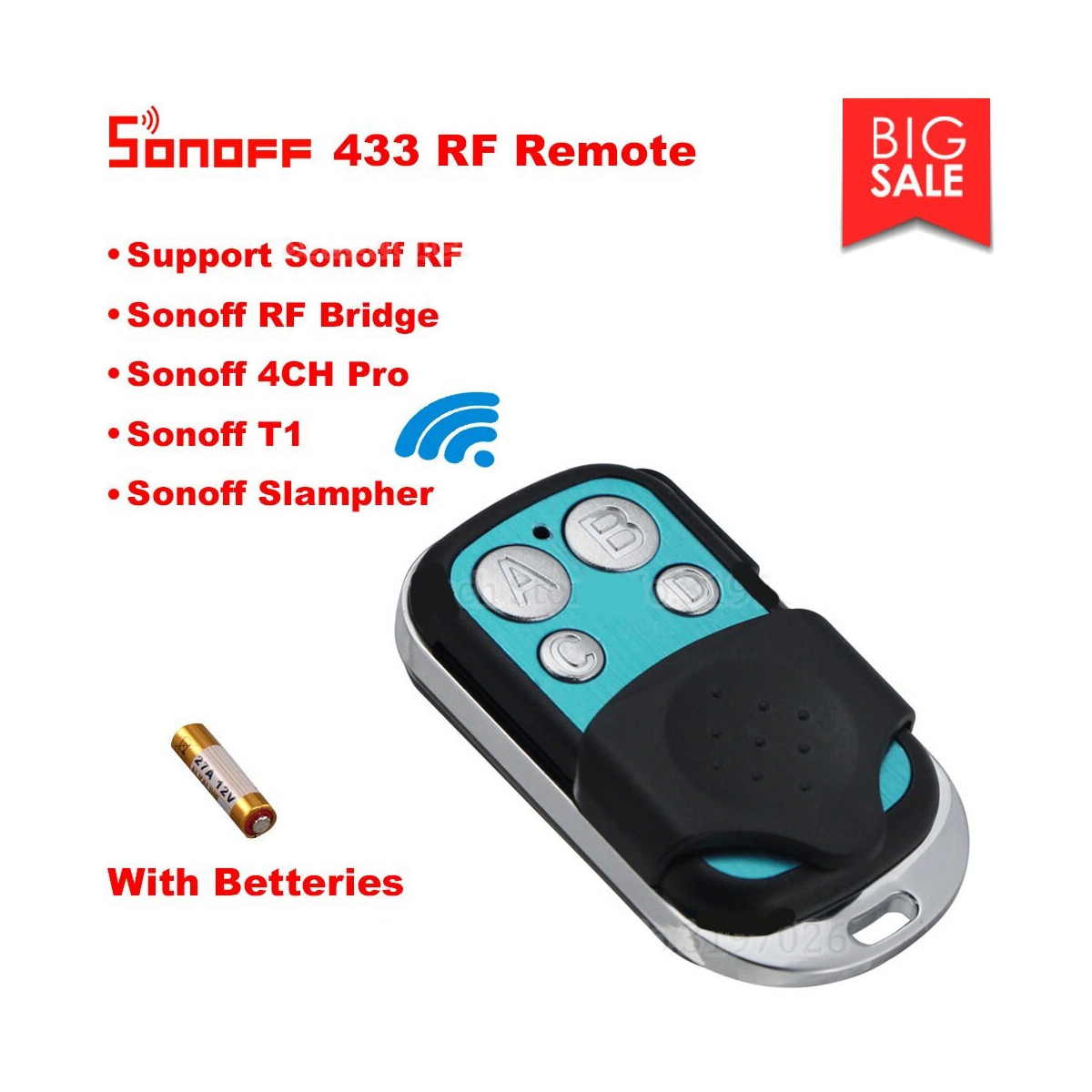 EU Smart Programmable Remote Control Plug Socket 30m RF433