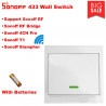 Sonoff RF Wandtaste 1CH Wireless 433 Klebstoffsteuerung Sonoff RF Geräte