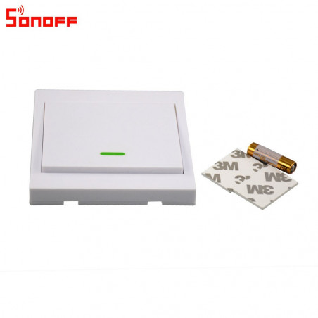 Sonoff Pulsante a parete RF 1CH Wireless 433 adesivo comando dispositivi Sonoff RF