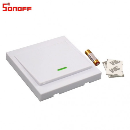 Sonoff RF wall button 1CH Wireless 433 adhesive control Sonoff RF devices