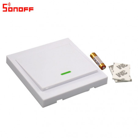 Sonoff RF Wandtaste 1CH Wireless 433 Klebstoffsteuerung Sonoff RF Geräte