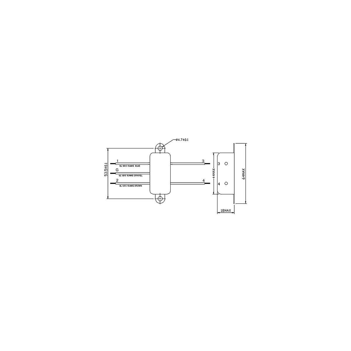 Filtre Secteur Anti-parasites Ametek ESP MFP-1 - 120V 15A - Protection Surtensions