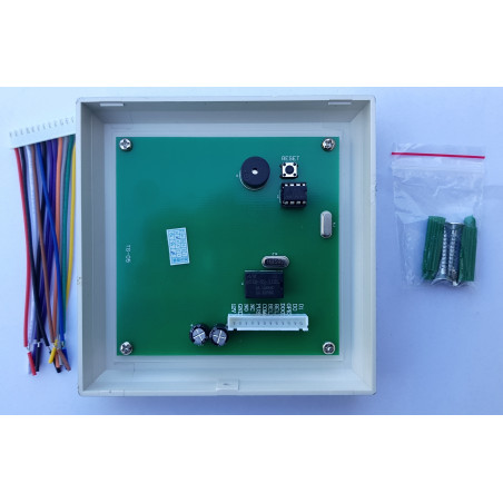 Cerradura electrónica RFID + código 10000 usuarios relé abrepuertas wiegand 12V DC