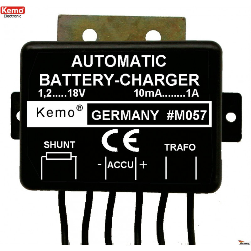 Automatic battery charger for NiCd NiMH Lead and Lead GEL accumulators