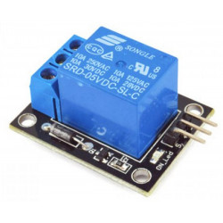 Module mounted 1 relay coil 5 Vdc NO NC contacts COM 250V 10A for Arduino