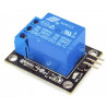 Module monté 1 bobine relais 5 Vdc NO NC contacts COM 250V 10A pour Arduino