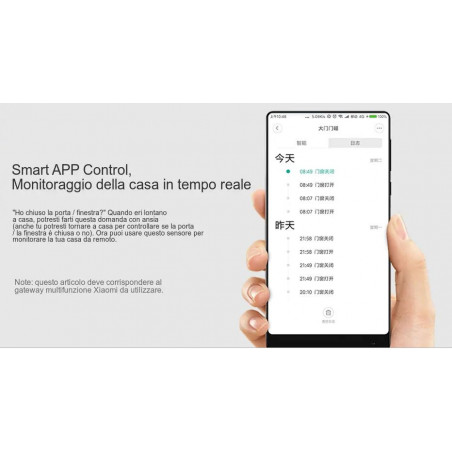 Mi Smart Home Sensore porta finestra ZigBee a batteria per sistema MI Smart Home