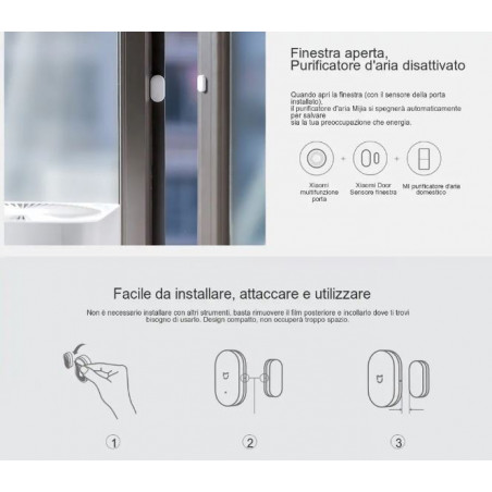 Capteur de porte de fenêtre ZigBee à piles Mi Smart Home pour système MI Smart Home