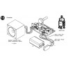 KIT Truccavoce changeur de voix vibrato robotique électronique batterie basse fréquence