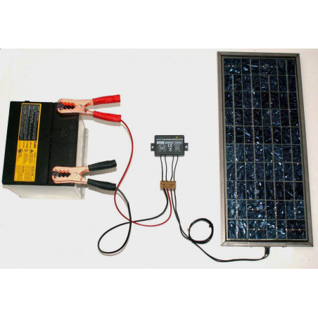 Solar charge controller lead battery photovoltaic panels 12V DC 6A