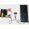 Paneles fotovoltaicos de batería de plomo del controlador de carga solar 12V DC 6A