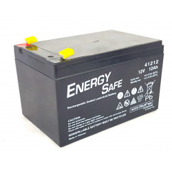 Batterie plomb-acide rechargeable scellée AGM VLRA 12V 12Ah pour une utilisation cyclique et en veille