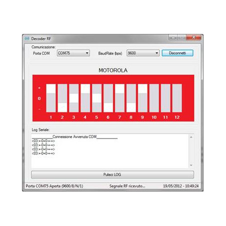 RECEPTOR USB DECODIFICADOR MANDO A DISTANCIA RF 433,92MHz PC, integrado, Raspberry PI