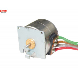 Micro stepper motor 20 steps-turn 4 wire bipolar 15ohm coils