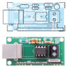 USB RECEIVER DECODER REMOTE CONTROL RF 433.92MHz PC, embedded, Raspberry PI