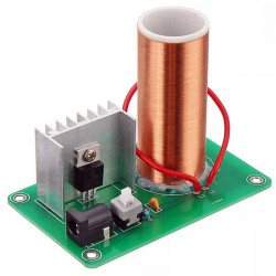 KIT Mini bobina di tesla 15 – 24 V DC per esperimenti alta tensione