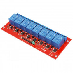 Modul montiert 8 Relaisspule 5 VDC NO NC-Kontakte COM 250V 10A für Arduino