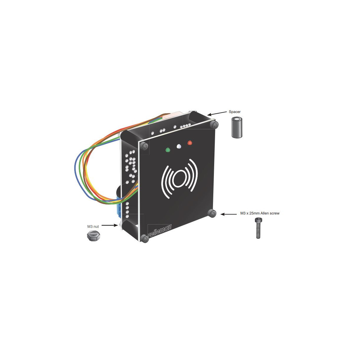 Rfid Computer Lock Electronic lock, RFID reader, USB port, PC user programming