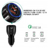 Caricatore con plug accendisigari, doppia uscita USB Quick charge 3,1 A