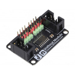 Modulo Shield expander IC 74HC595 8 bit OUTPUT shift register tri-state Arduino