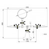 Tercera mano para electrónica Z TOOLCRAFT D-10D con 2 alicates y lupa