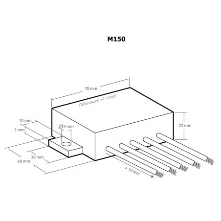 DC PWM Spannungsregler für Leistungsregler M012 M028N