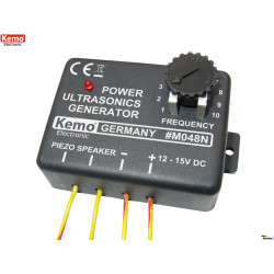 Adjustable ultrasonic power generator 8 - 40KHz power supply 12 - 15V DC