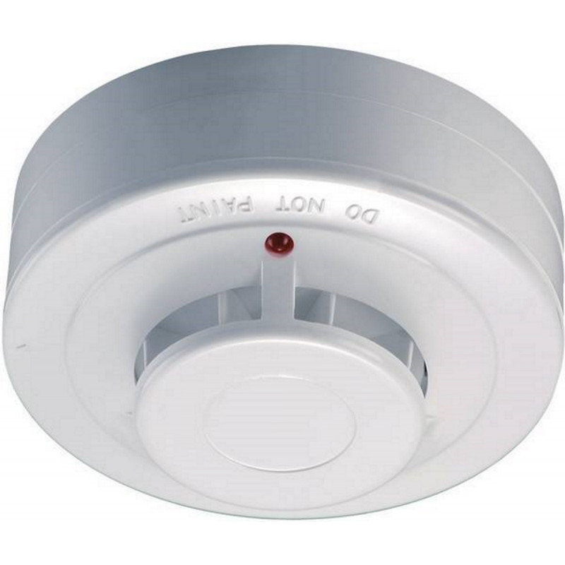 Differential thermal sensor detector for ceiling fire alarms