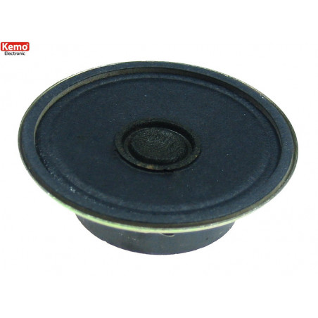 Altoparlante speaker miniaturizzato 8 Ohm 0,25W diametro 45mm contatti a saldare