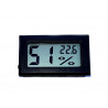 Thermomètre à panneau numérique hygromètre -20 ° C + 70 ° C humidité 10-99 RH batterie