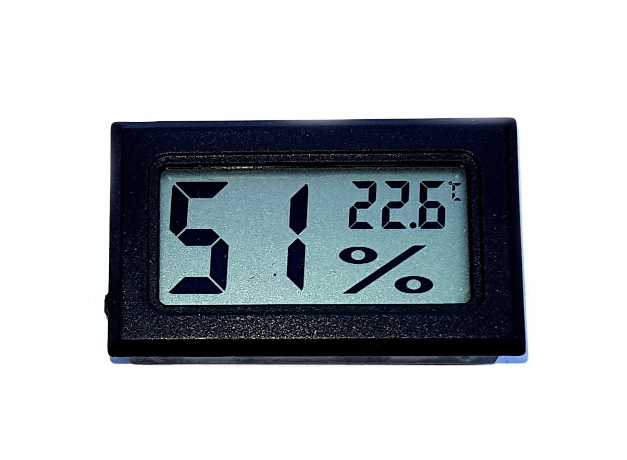 Hygromètre numérique conjoint - Thermomètre intérieur - Humidimètre -  Station météo - Wit