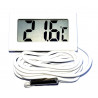 Digital panel thermometer -20 ° C + 70 ° with white battery 1m probe