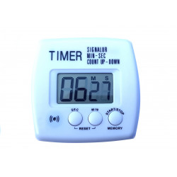 Temporizador de cocina digital con pantalla LCD Arriba Abajo minutos segundos pitidos de alarma