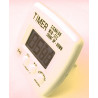 Digital kitchen timer with LCD display Up Down minutes seconds alarm beeps