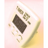 Digitaler Küchentimer mit LCD-Anzeige Auf und Ab Minuten Sekunden Alarmton