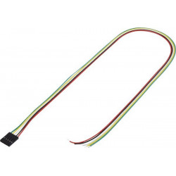 50cm de cable con conector de regleta hembra total de polos: 5 pasos: 2,54 mm