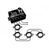 Small animal ultrasonic jammer repellent high power 4 transducers