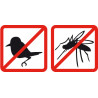 Repellente disturbatore ultrasuoni animali piccola taglia alta potenza 4 trasduttori 
