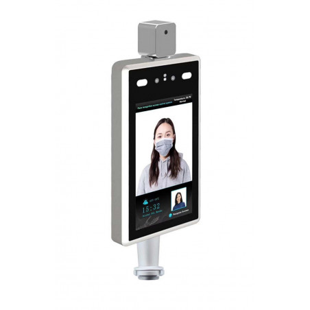 Caméra de tablette à capteur de température à masque de contraste Covid-19