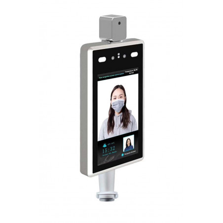 Covid-19 Kontrastmaske Temperatursensor Tablet Kamera