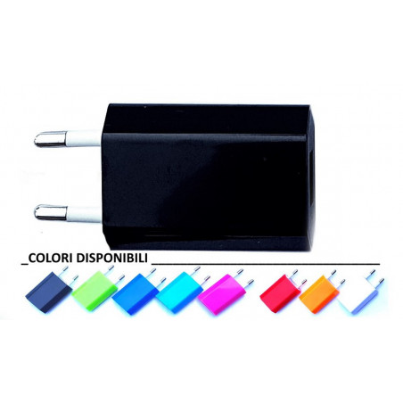 Ultrakompaktes 5V 1A USB-Netzteil mit farbigem 100-240V 0,15A Eingangsstecker